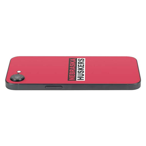 University of Nebraska Red Huskers iPhone 16e Skin
